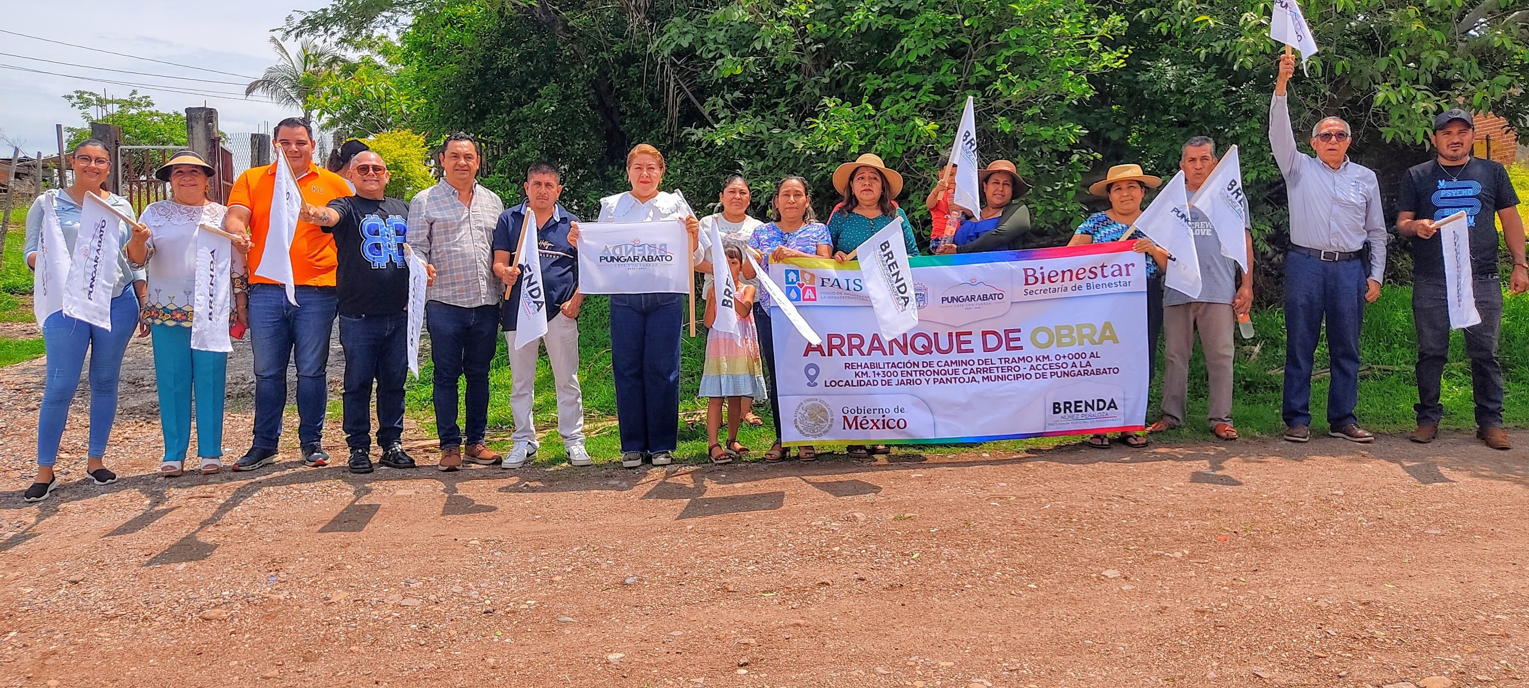 Rehabilitación del camino de Jario y Pantoja